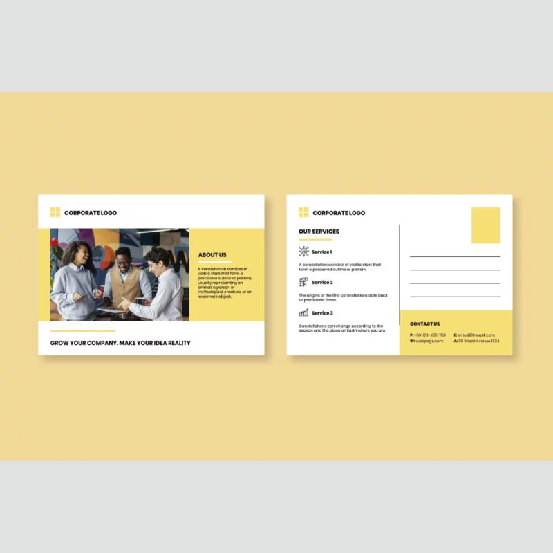 Double Sided Post Cards