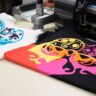 Create customdesigned Tshirts by cutting heat transfer vinyl with the Silhouette